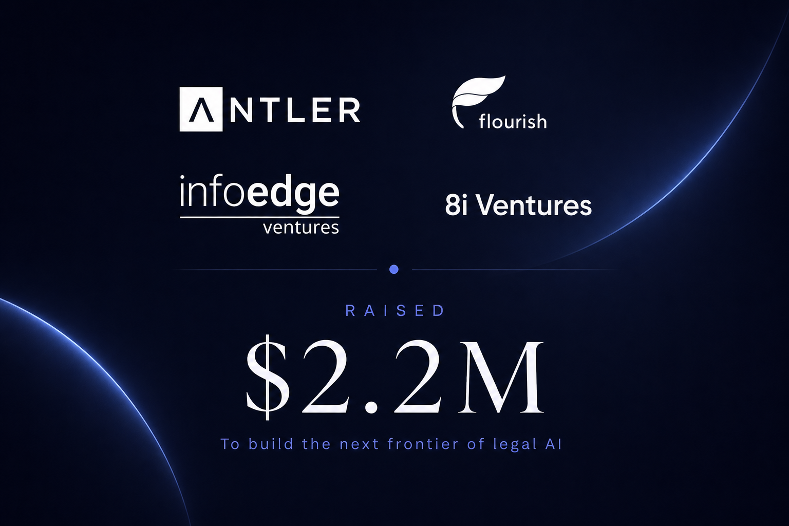 Jurisphere fundraising announcement visual